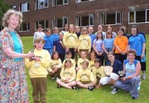 Guides and Brownies in the swim