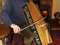 Musician Charles boxes clever