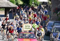 Mountain bikers explore toughest tracks on Exmoor