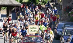 Mountain bikers explore toughest tracks on Exmoor