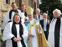 Institution of Minehead’s new vicar