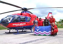 Flag sales help air ambulance