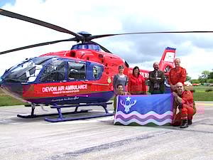 Flag sales help air ambulance