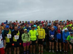 100 runners tackle gruelling course