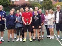 Finals day at Minehead tennis Club