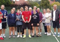 Finals day at Minehead tennis Club