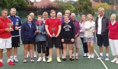 Finals day at Minehead tennis Club