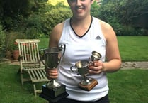 Katherine shines in Minehead Tennis Club finals