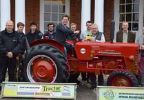 Paul’s tractor raises £8,000 for charity
