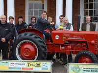 Paul’s tractor raises £8,000 for charity