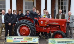 Paul’s tractor raises £8,000 for charity