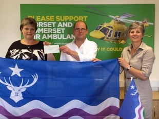 Flag sales help air ambulance