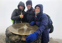 Women tackle the Three Peaks for Exmoor pony charity