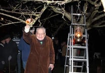 Laurie honoured at wassail