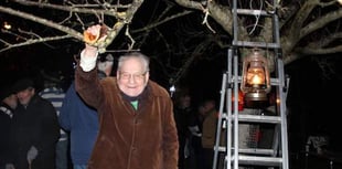 Laurie honoured at wassail