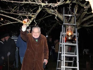 Laurie honoured at wassail