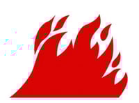 Tudor manor house fire