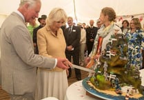 Royal couple join Exmoor's big picnic