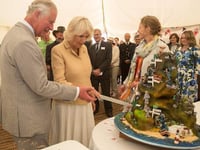 Royal couple join Exmoor's big picnic