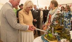 Royal couple join Exmoor's big picnic