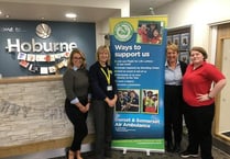 Holiday park helps air ambulance