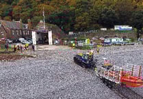Welcome aboard – to Minehead lifeboat day