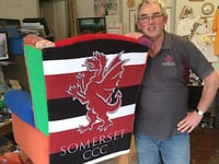 Stuart's chair raises £2000 for Mind
