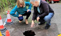 Call for urgency over sinkhole