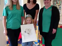 Pet portraits help Watery Lane Pre-school