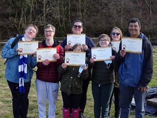 Foxes students plant trees
