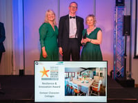 Delight at award for cottages