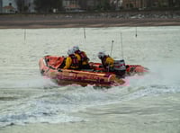 Fisherman rescued after engine failure