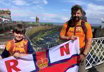 Charlie goes coast to coast for the RNLI