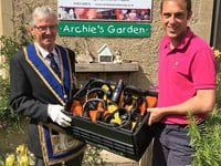 Masons give to charity