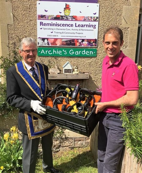 Mason Philip Taylor donates headsets