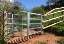 New kissing gates for popular footpaths 