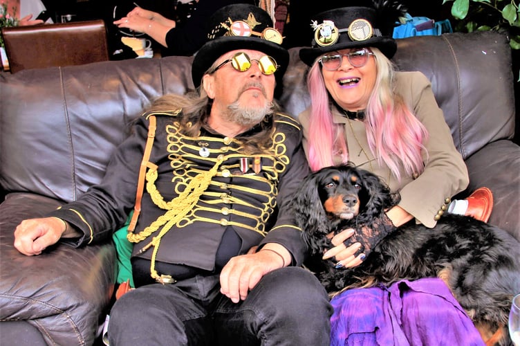 Steampunks in Minehead