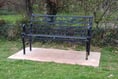Bench for Ann Le Bas unveiled 