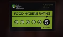 Food hygiene ratings given to five Somerset West and Taunton establishments