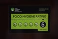 Food hygiene ratings given to three Somerset West and Taunton establishments