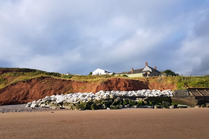 Extra money to tackle cliff erosion at Blue Anchor