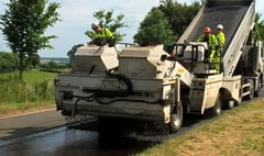 Roads in West Somerset lined up for summer resurfacing work