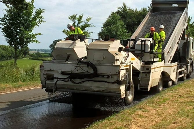 West Somerset roads lined up for summer resurfacing work