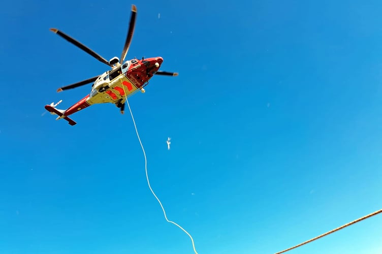 Coast path rescue
