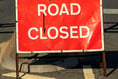 Watchet road closure on Old Cleeve Hill