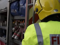 Williton firefighters tackle vehicle fire
