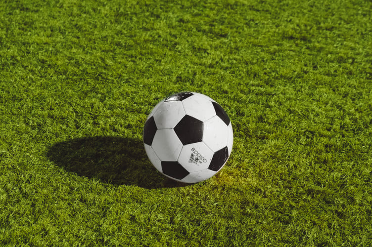 A football