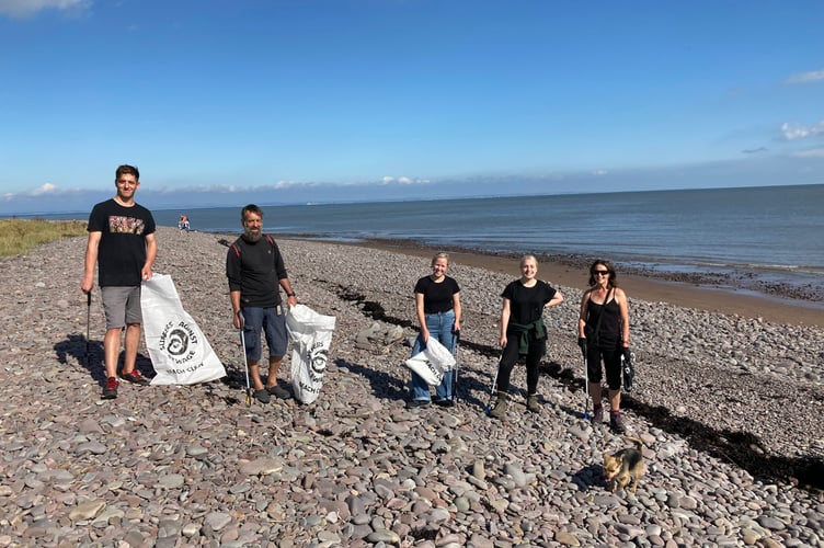 A Dunster Beach Clean in 2021