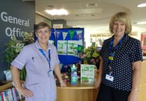 Minehead Hospital staff raise hundreds for cancer charity