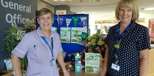 Minehead Hospital staff raise hundreds for cancer charity